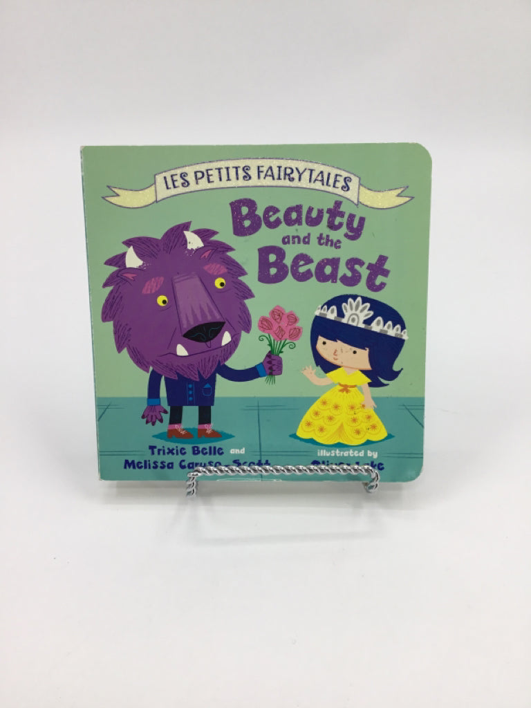 Les Petits Fairytales Beauty and the beast Board Book