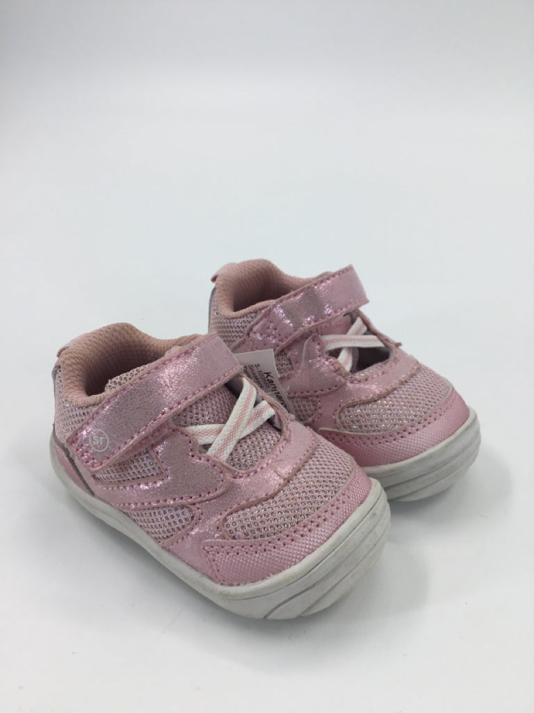 Surprize by Stride Rite Child Size 3 Toddler Pink Sneakers