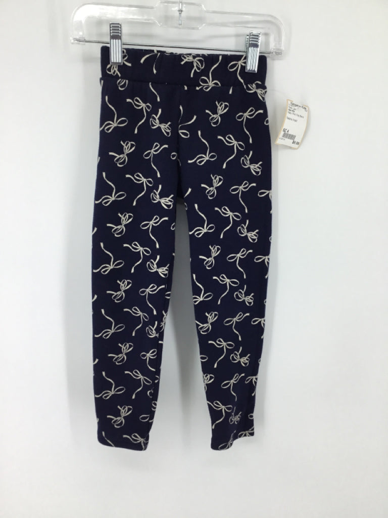 Gap Kids Child Size 4 Navy Pants - girls