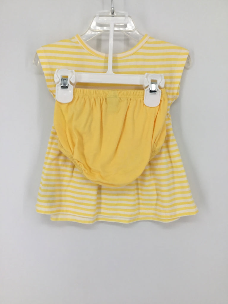 Old Navy Child Size 0-3 Months Yellow Dress - girls