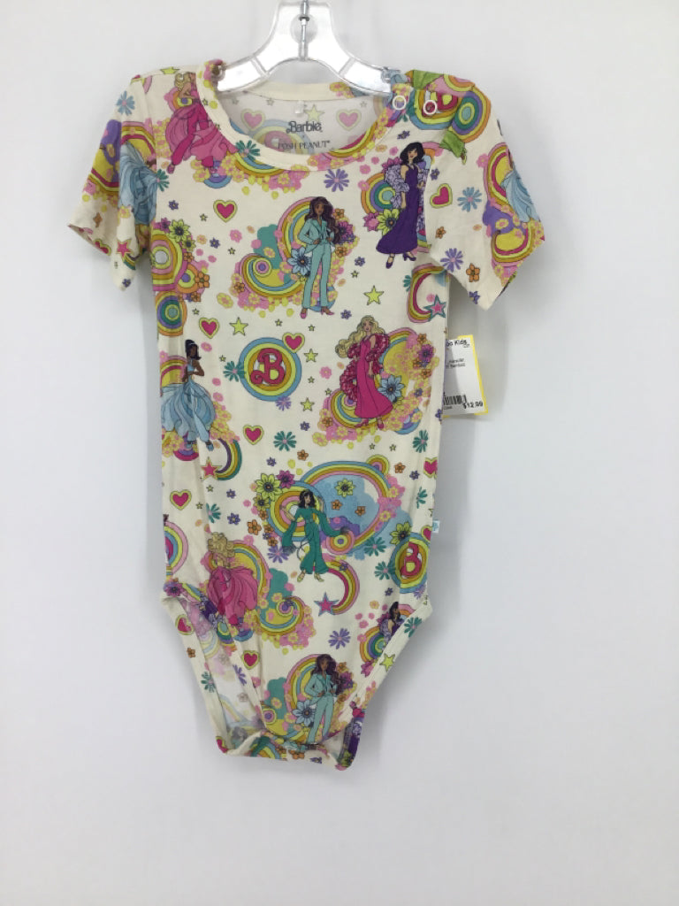 Posh Peanut + Barbie Child Size 2 Multi-Color Onesie