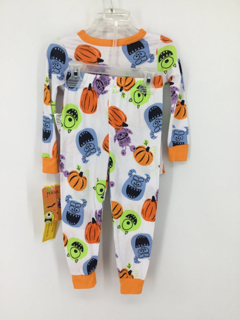Disney Child Size 3 Multi-Color Halloween Pajamas