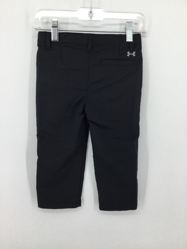 Under Armour Child Size 18 Months Black Solid Pants - boys