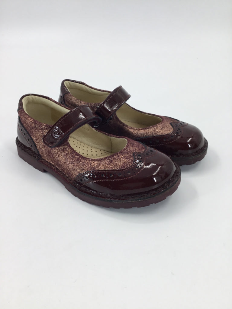 Naturino Child Size 11 Burgundy Dress Shoes