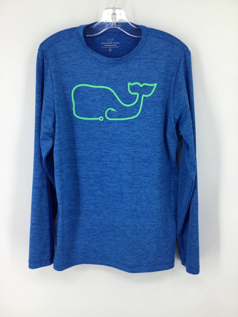 vineyard vines Child Size 12 Blue Marbled T-shirt - boys