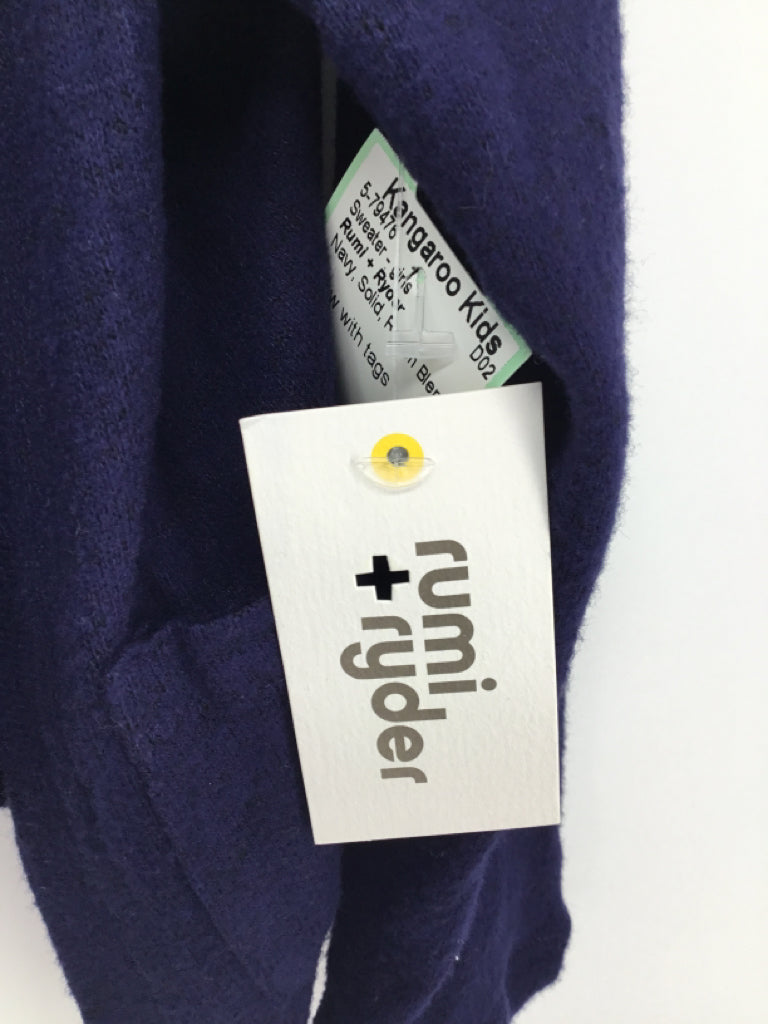 Rumi + Ryder Child Size 3 Navy Sweater - girls