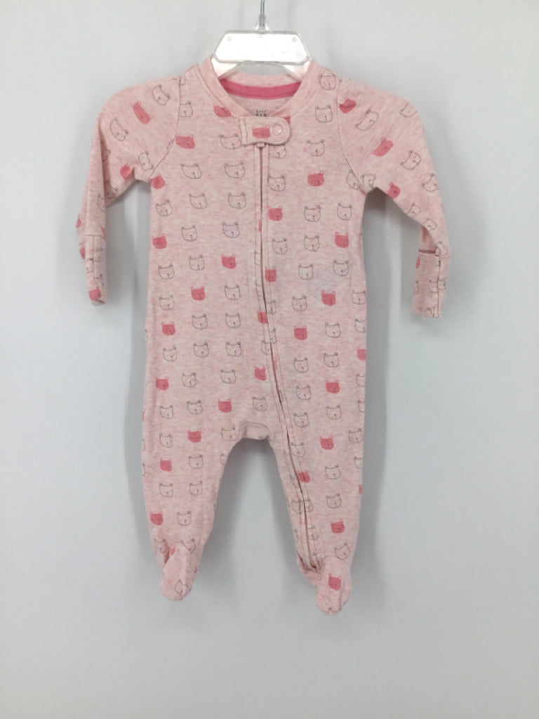 Baby Gap Child Size 0-3 Months Pink Sleepers