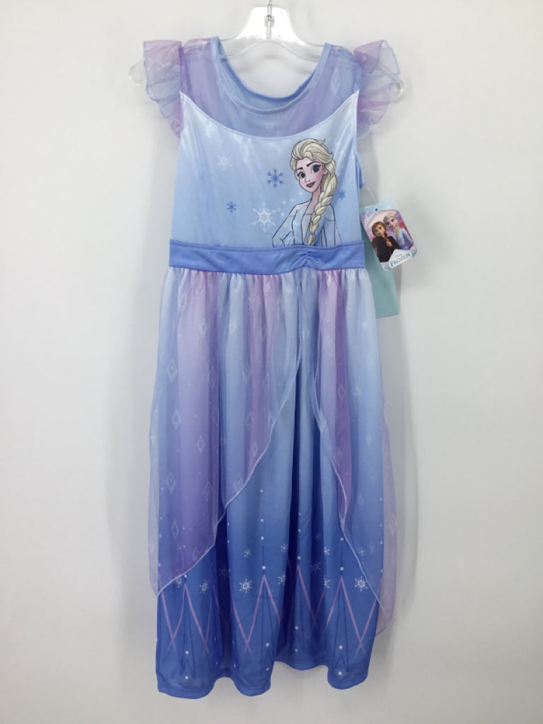 Disney Child Size 8 Blue Pajamas - girls