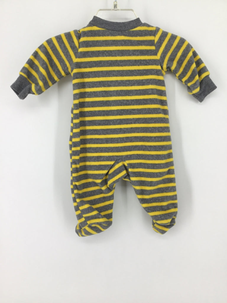 Just One You Made by Carters Child Size Newborn Yellow Sleepers