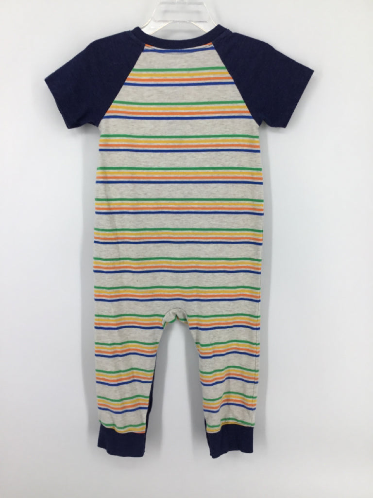 Cat & Jack Child Size 18 Months Multi-Color Stripe Outfit - boys