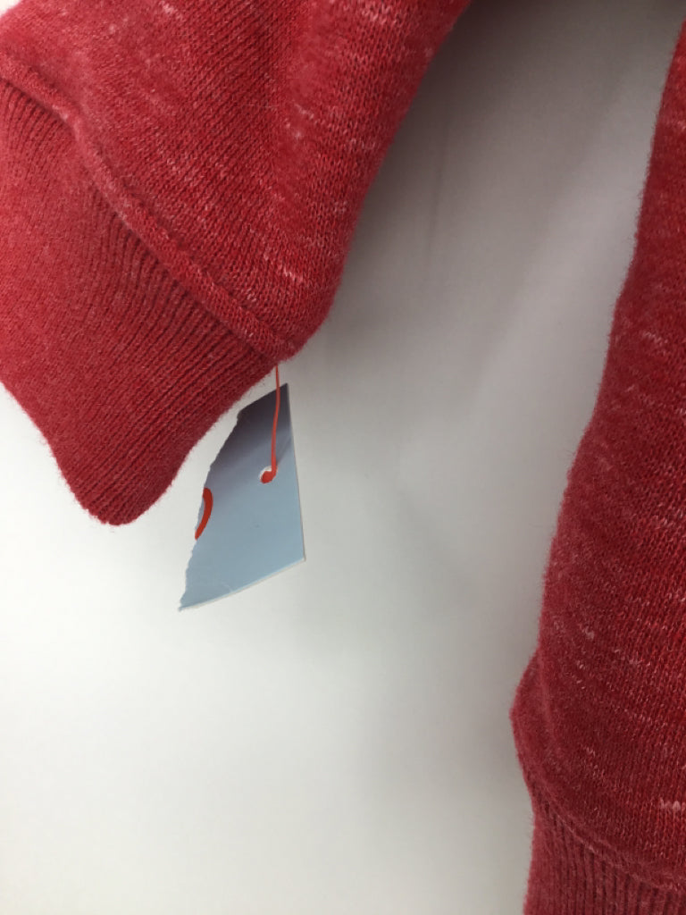 Cat & Jack Child Size 12 Months Red Marbled Hoodie - boys