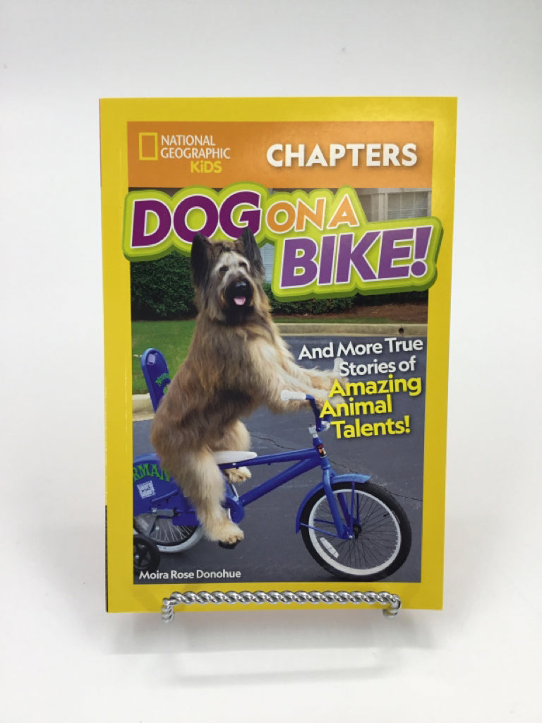 National Geographic Kids: Dog On A Bike! Paperback Book
