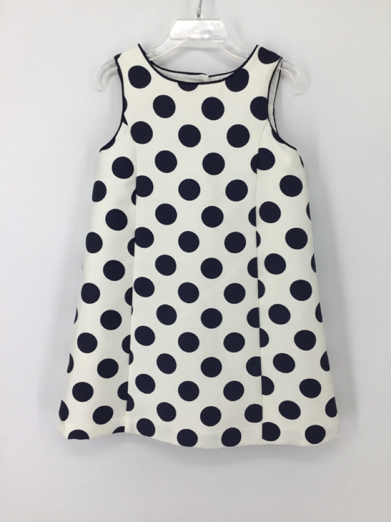 Tahari Child Size 6 Navy Dress - girls