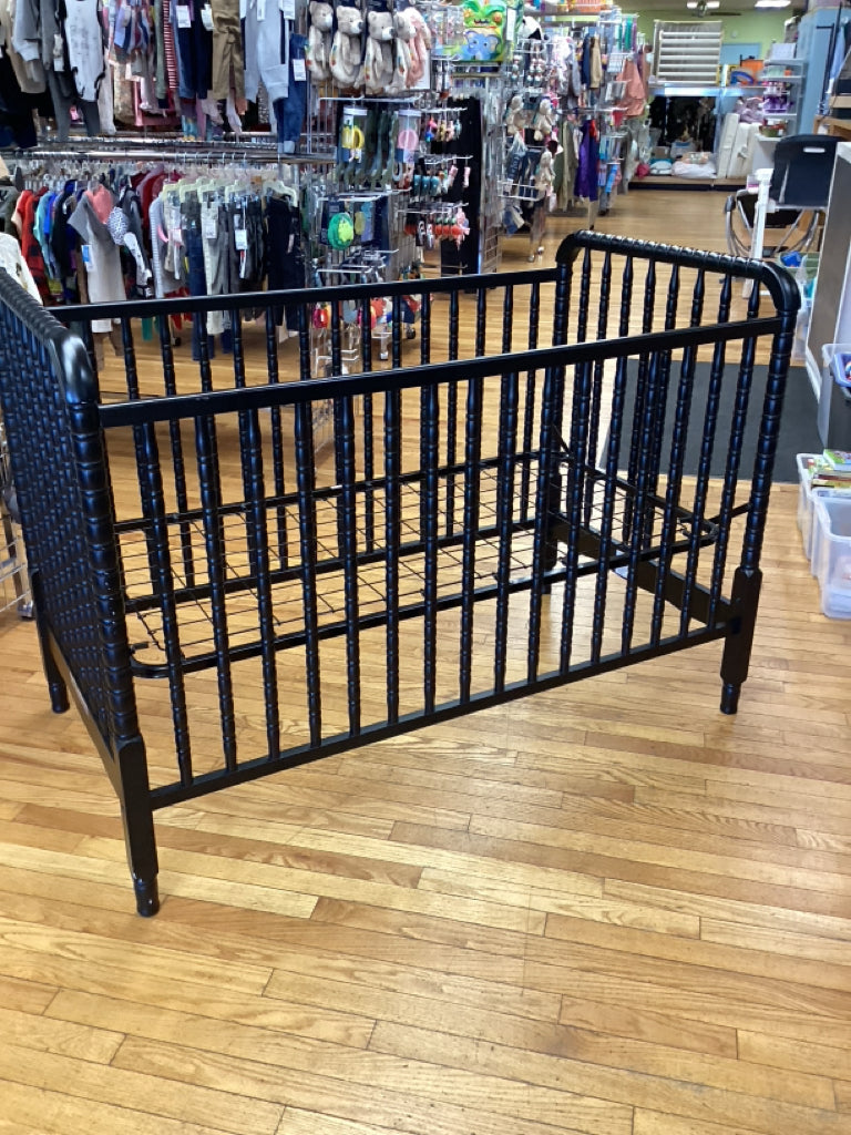 Million Dollar Baby Black Jenny Lind Crib