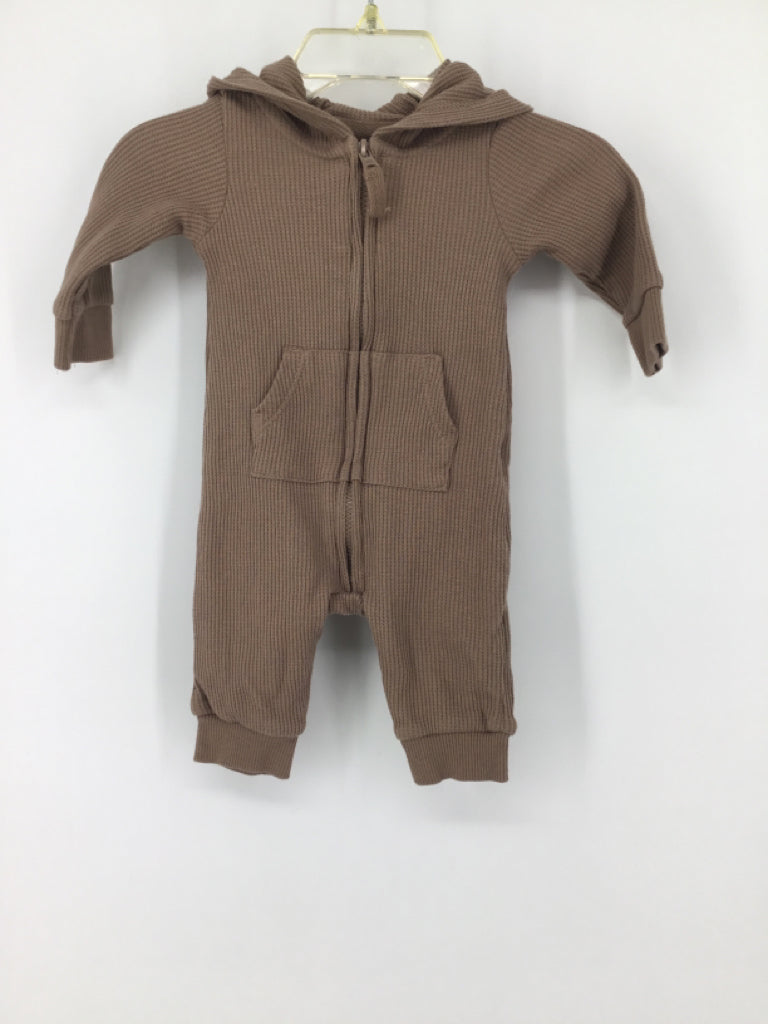Carter's Child Size Newborn Tan Solid Outfit - boys