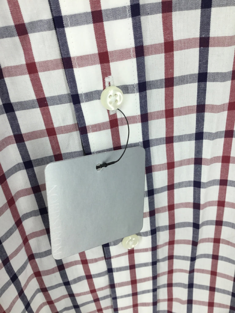 Nordstrom Child Size 12 Multi-Color Checkered Shirt - boys