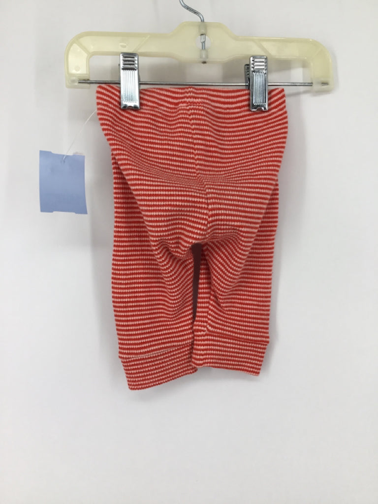Tea Child Size 3-6 Months Red Stripe Pants - boys