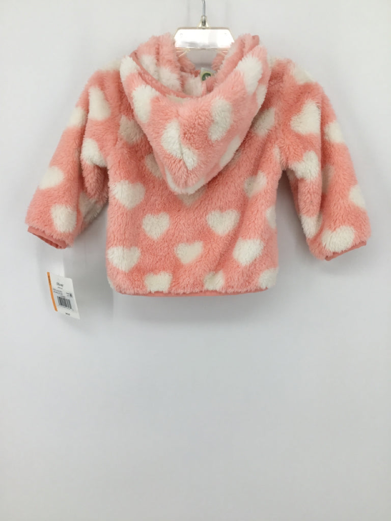 Little Me Child Size 12 Months Pink Hoodie - girls