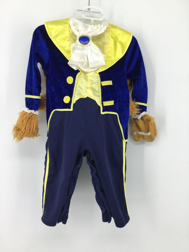 Disney Child Size 3-6 Months Blue Beauty & the Beast Halloween Costume