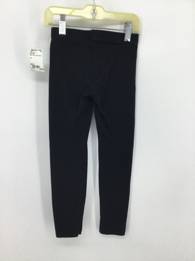 Cat & Jack Child Size 4 Black Pants - girls