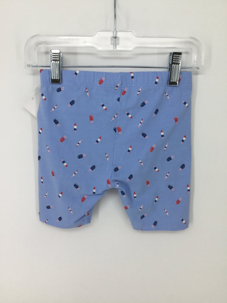 crown & ivy Child Size S Blue Stars & Stripes Shorts