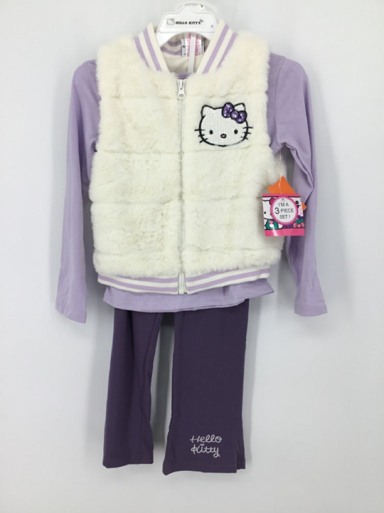 Hello Kitty Child Size 5 Purple Outfit - girls