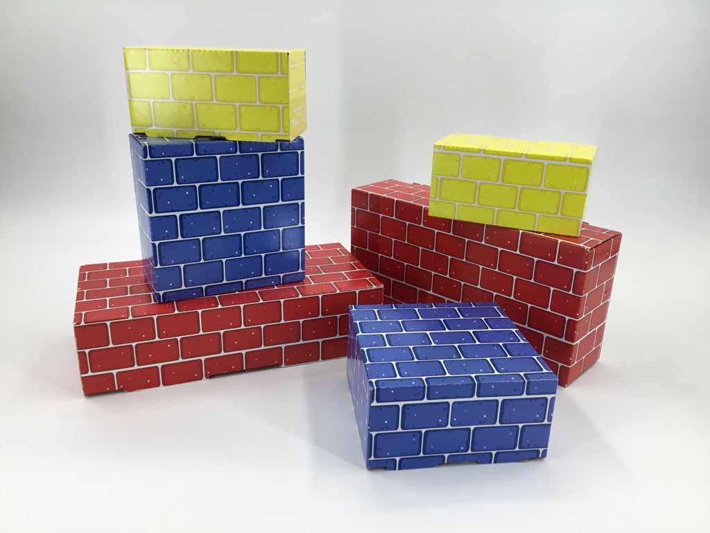 Melissa & Doug Jumbo Carboard Building Blocks Set of 48
