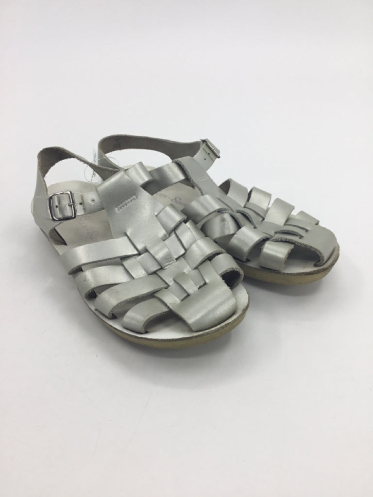 Sun San Child Size 2 Youth Silver Water Shoes
