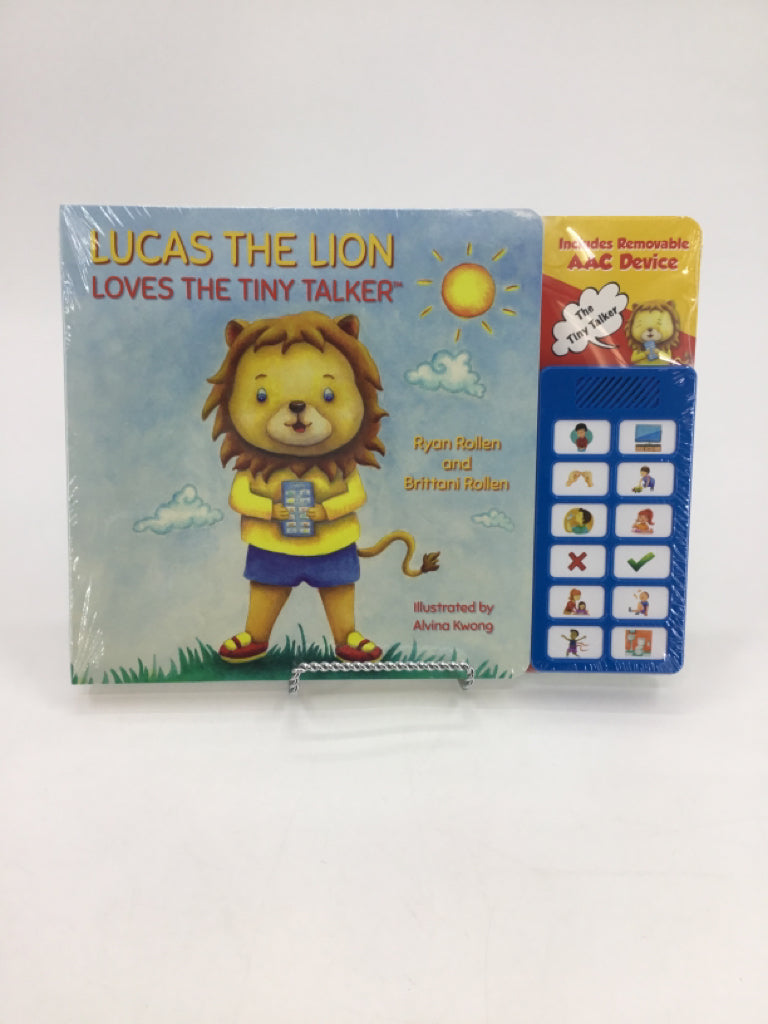 Lucas the Lion Loves the Tiny Talker Board Book