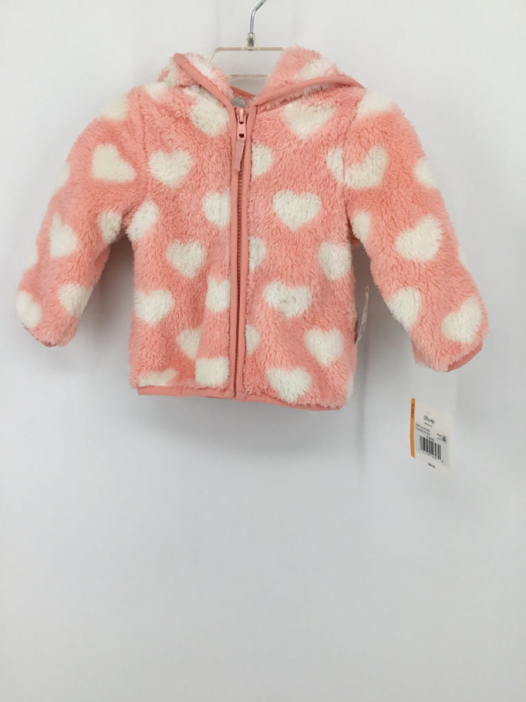 Little Me Child Size 12 Months Pink Hoodie - girls