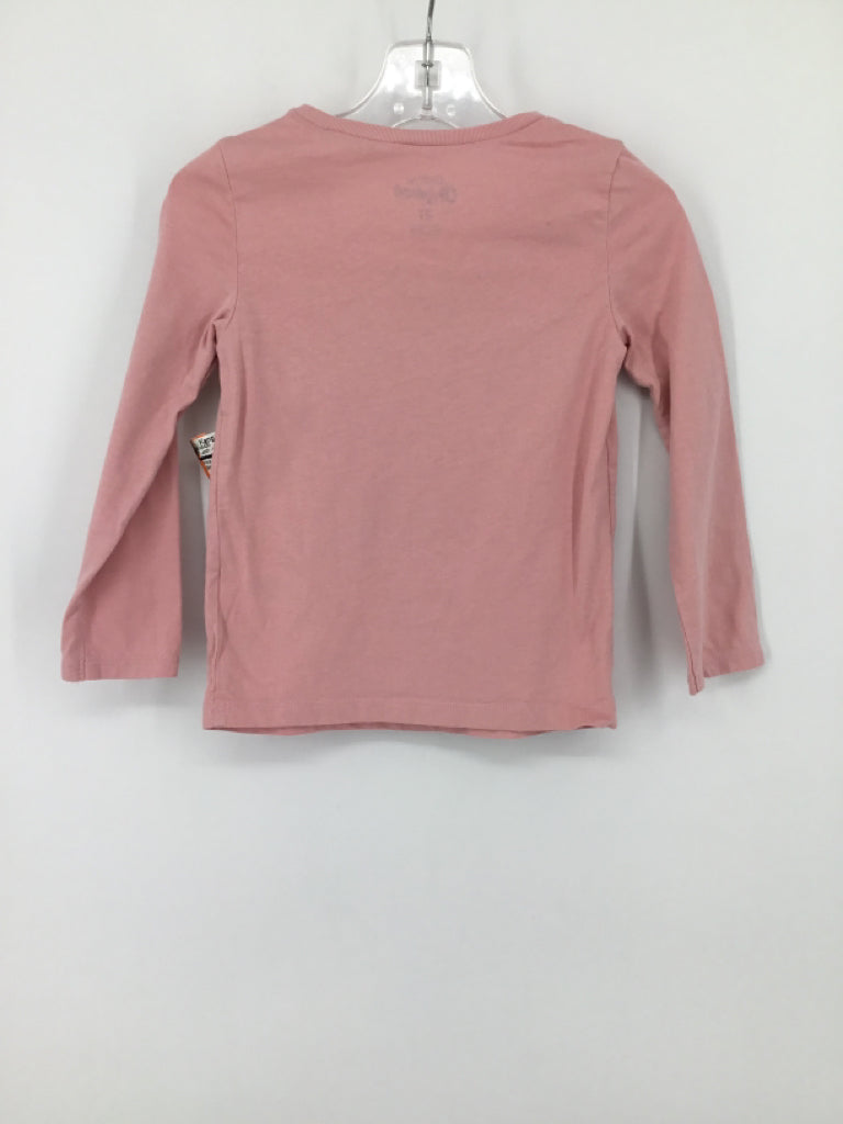 OshKosh B'gosh Child Size 2 Pink T-shirt - girls