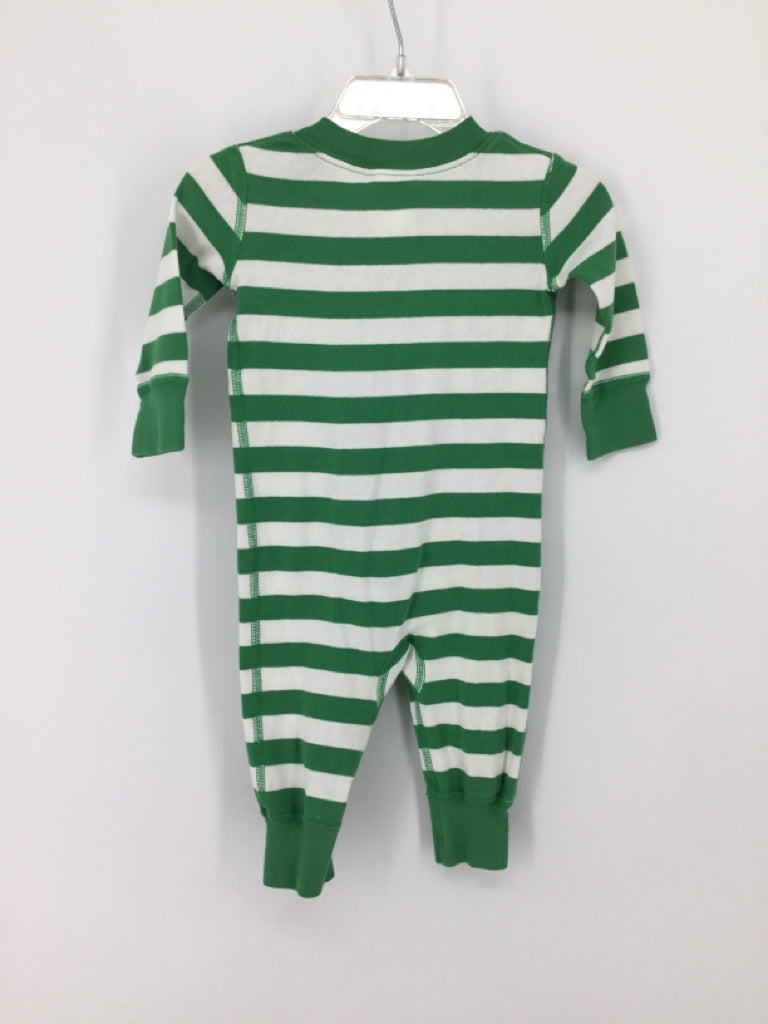 Hanna Andersson Child Size 3-6 Months Green Pajamas - girls