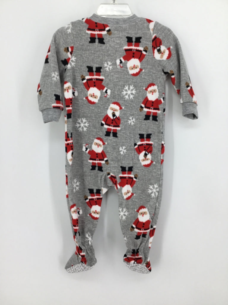 Just One You Made by Carters Child Size 12 Months Gray Christmas Sleeper