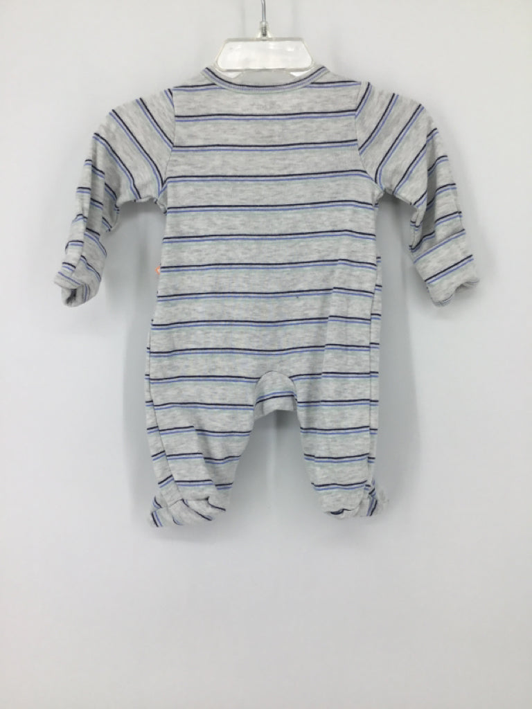 Just One You Made by Carters Child Size Newborn Gray Sleepers