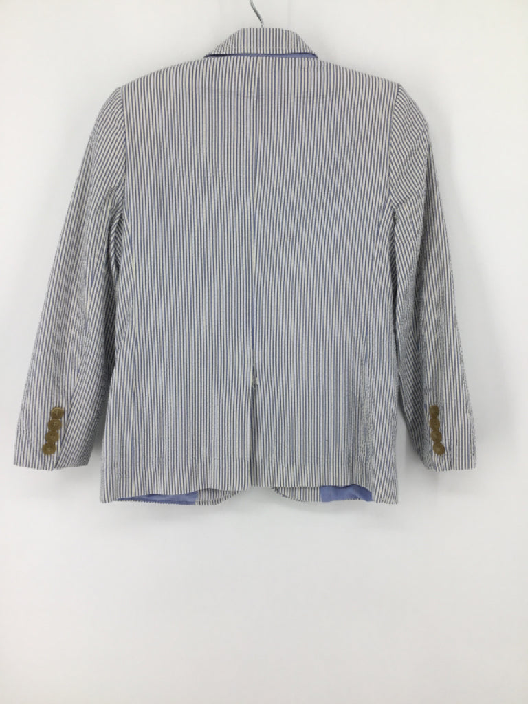 Crewcuts Child Size 8 Blue Stripe Blazer - boys