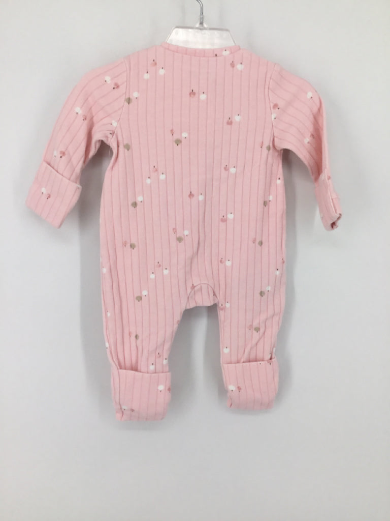 Mayoral Child Size 0-3 Months Pink Pajamas - girls