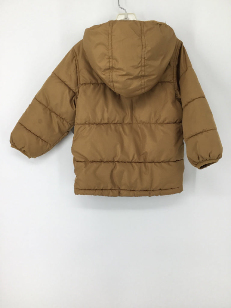 Old Navy Child Size 4 Tan Solid Outerwear - boys