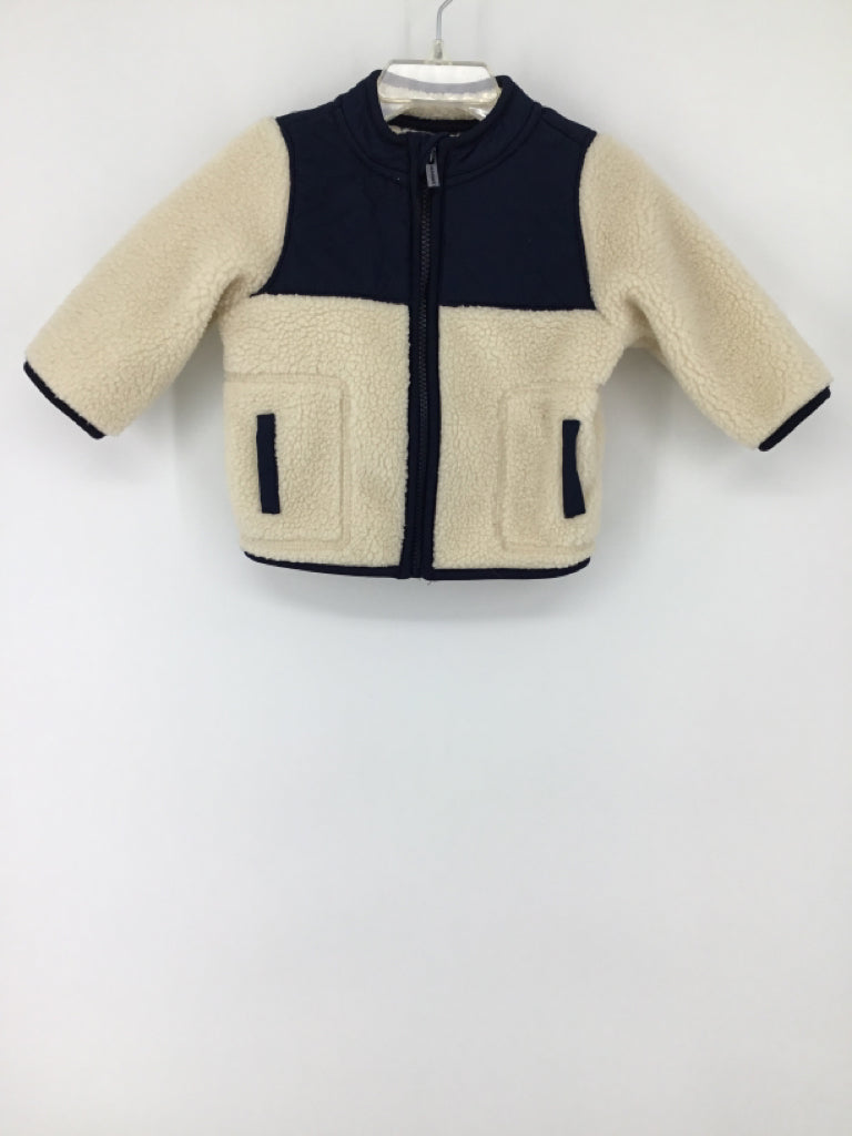 Old Navy Child Size 6-12 Months Navy Solid Jacket - boys