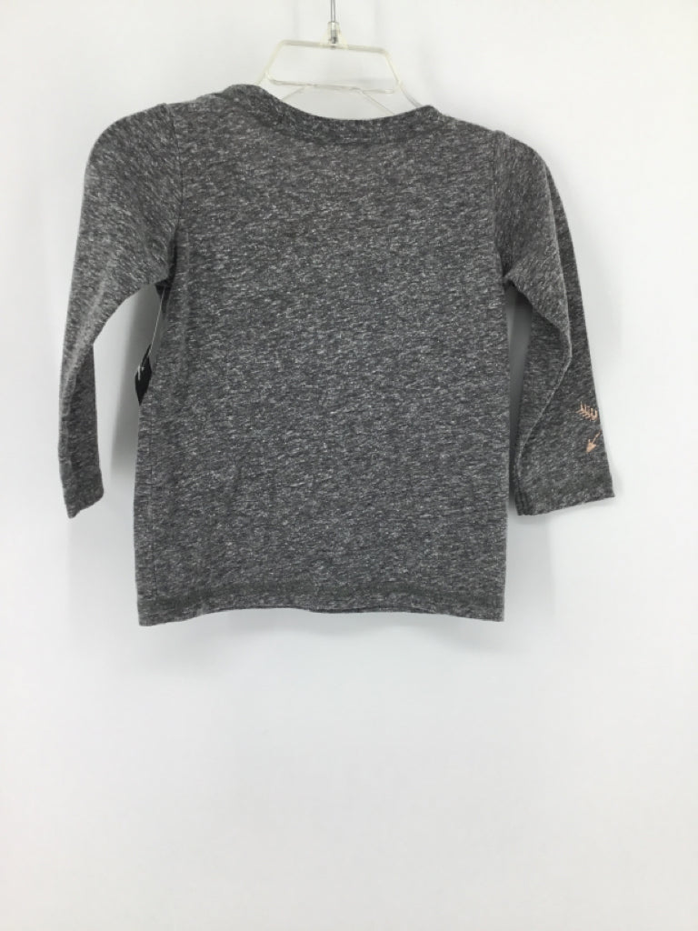 peek Child Size 12-18 Months Gray T-shirt - girls