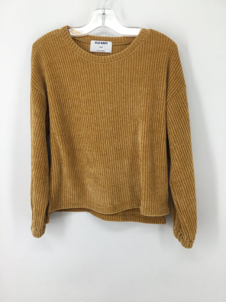 Old Navy Child Size 8 Gold Sweater - girls