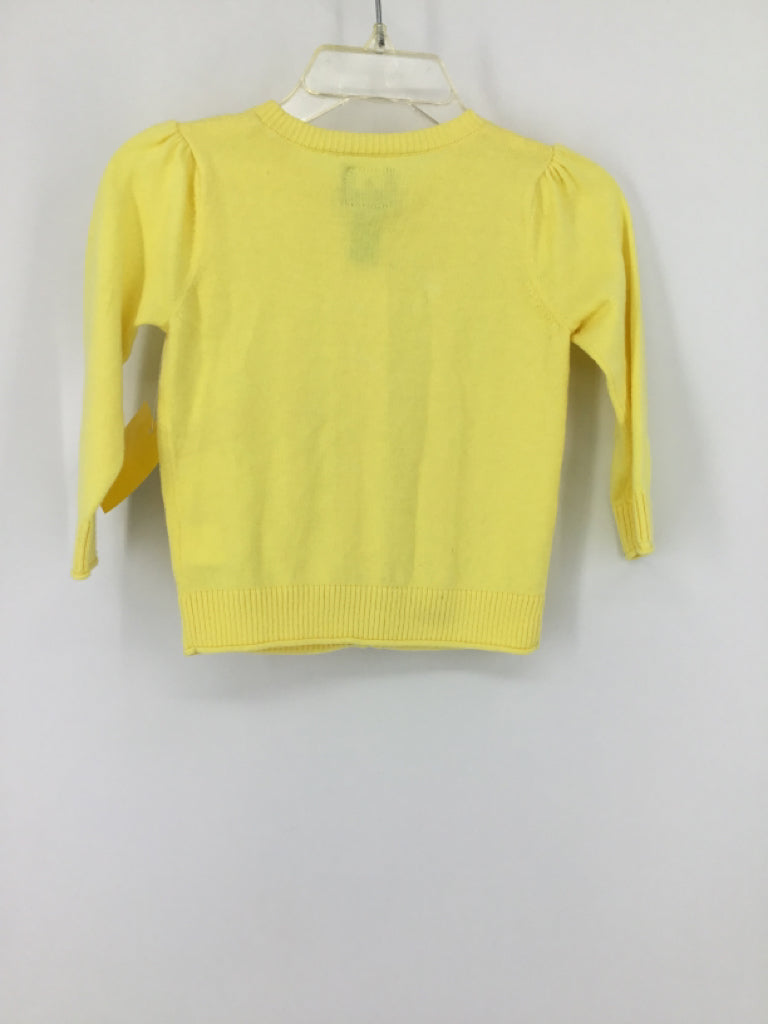 Baby Gap Child Size 6-12 Months Yellow Sweater - girls