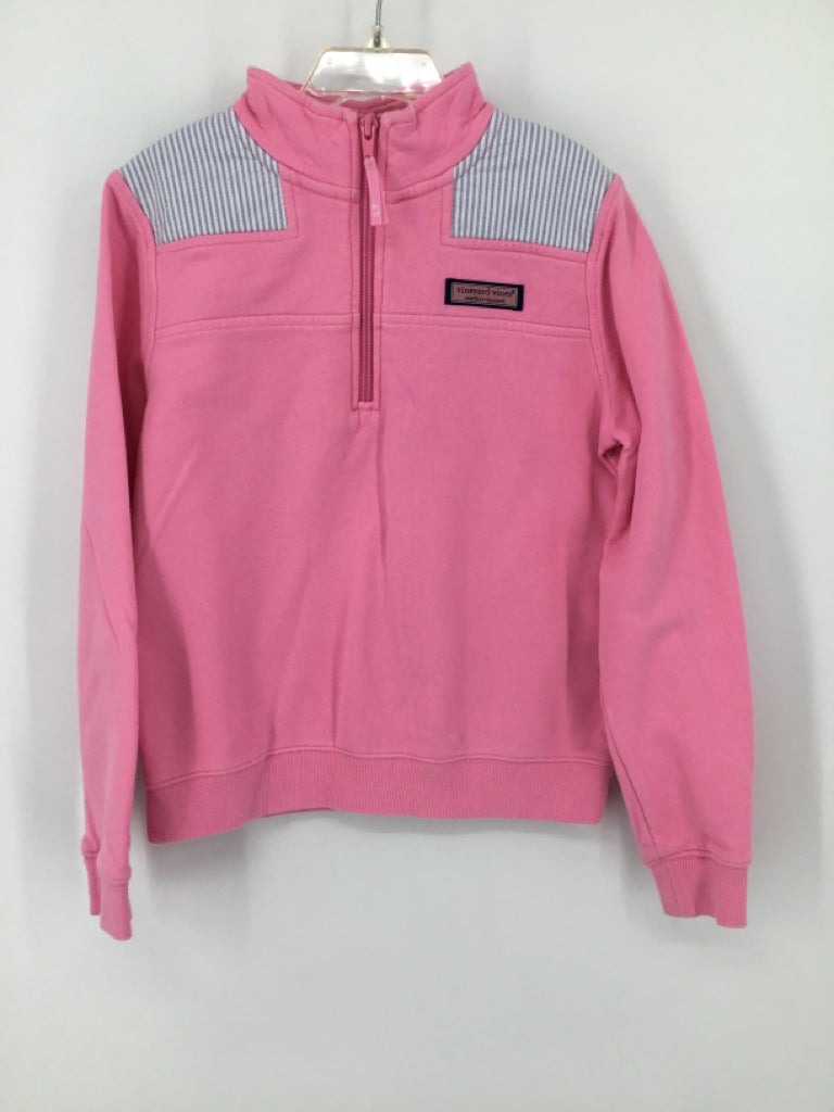 vineyard vines Child Size 7 Pink Sweatshirt - girls