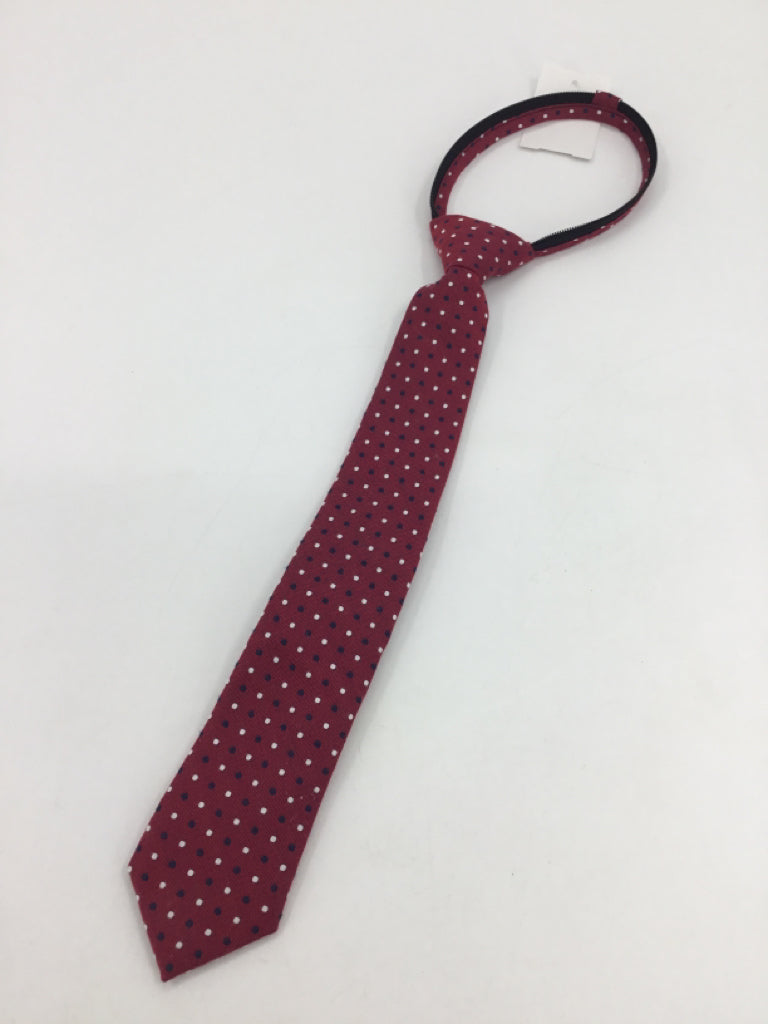 Nordstrom Child Size Toddler Red Polka Dot Tie/Bowtie