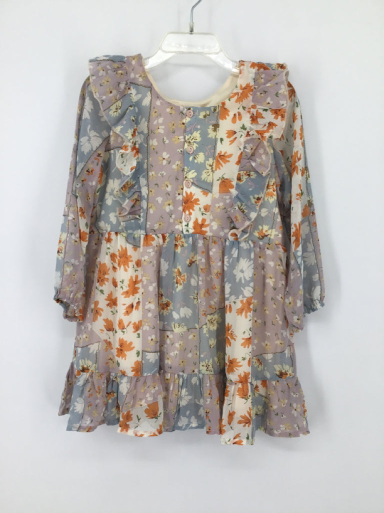Mabel & Honey Child Size 4 Multi-Color Dress - girls