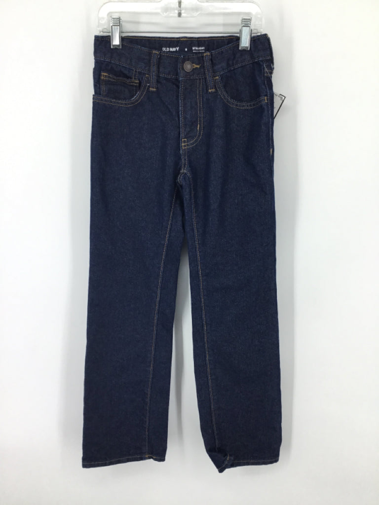 Old Navy Child Size 8 Blue Solid Jeans - boys