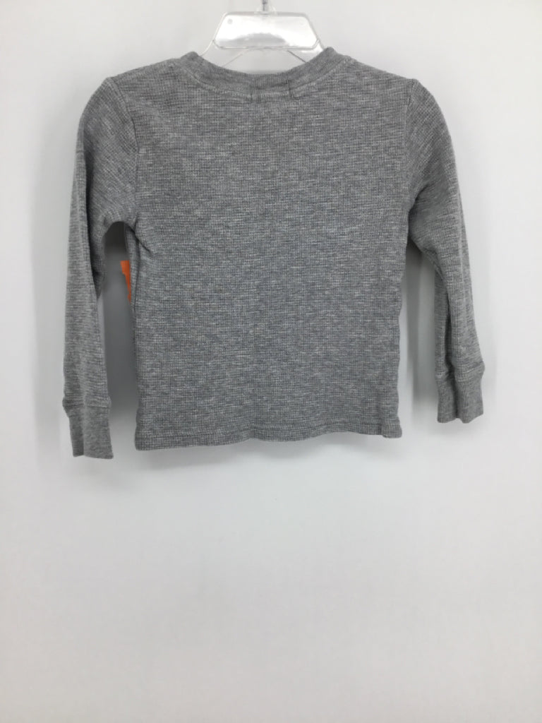 Ralph Lauren Child Size 2 Gray Solid T-shirt - boys