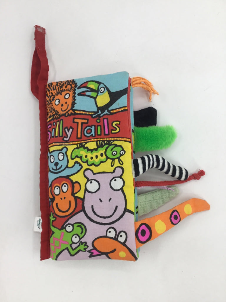 Jellycat Books Silly Tails Crinkle Book