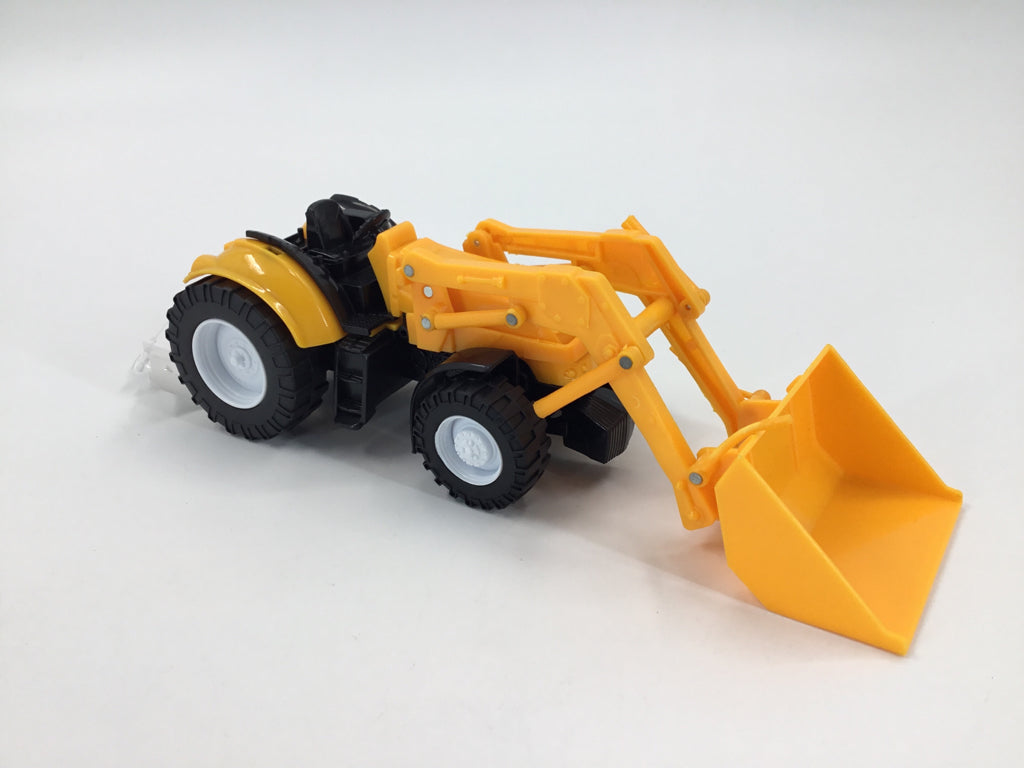 Plastic Front Loader Construction Toy