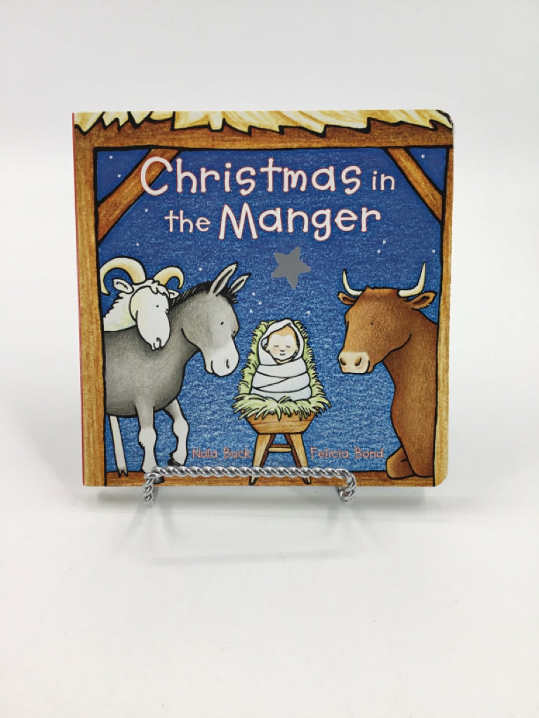 Christmas in the Manger Board Book