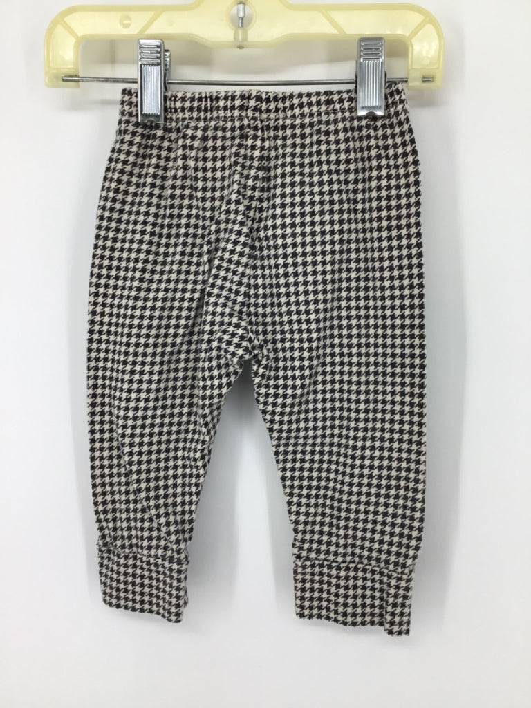 Baby Gap Child Size 6-12 Months Black Houndstooth Pants - boys